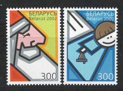 Belarus 2002 Mi 476/77 MNH - Anul Nou si Craciun foto