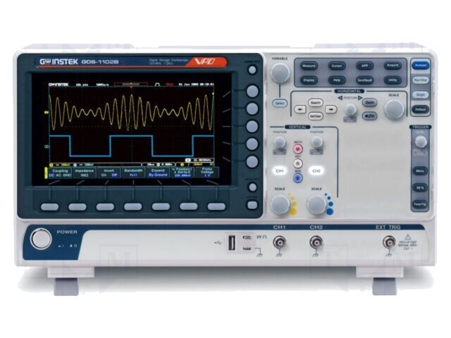 Osciloscop digital GW INSTEK 100MHz 1Gsps 10Mpts LCD 7&quot;