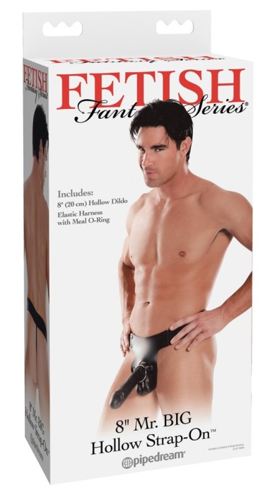Strapon Pipedream &raquo;Fetish Fantasy Series&laquo; 20,3 cm - Negru