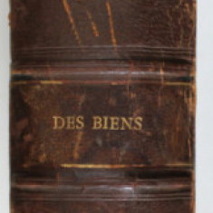 TRAITE THEORIQUE ET PRATIQUE DE DROIT CIVIL , DES BIENS par G. BAUDRY - LACANTINERIE et M. CHAUVEAU , 1896