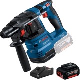 Bosch GBH 185-LI + GBA + GAL 18V-40 - Rotopercutor SDS-Plus 1.9 J + Set acumulator si incarcator Li-Ion 18 V 5 Ah