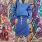 T577-4 Compleu casual tip trening din bluza si fusta lunga