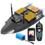 Cumpara ieftin Barca Plantat, Nadit si Momit iUni V803 PRO, GPS, Sonar Fish Finder, 12000mAh, 4 cuve, 3kg, 500m, 15km/h