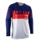 Tricou Leatt 4.5 Lite Blue Red White