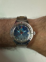 CEAS VOSTOK Amfibia Komandirski - Automatic Cal. 2416B - 31jewels - Stare buna foto