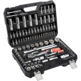 Yato YT-38791 - Set capete chei tubulare 4-32 mm patrat 1/4 si 1/2 inch 108 bucati
