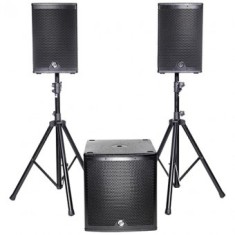 KIT SUBWOOFER 15&quot;/38CM + 2 SATELITI 10&quot;/25CM 800W RMS