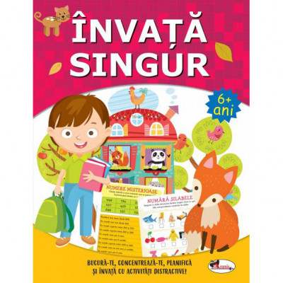 Invata singur. Carte de activitati +6 foto