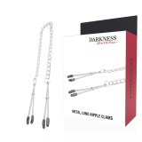 Darkness Sensations-Darkness Cleme Metalice Reglabile