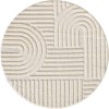 Covor rotund Art Crem boho 200x200 cm