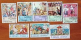 YEMEN-REGAT-''SERII TEMATICE COMPLETE-PICTURI-8VAL.stampilate -Vezi-Scan