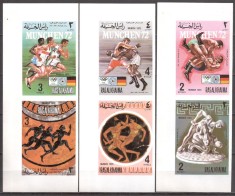 RAS AL KHAIMA 1972 SPORT J.O. DE VARA ( serie nedantelata ) MNH