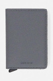 Secrid portofel culoarea gri, Portfel Secrid Slimwallet Carbon SCA-COOL GREY