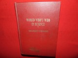 WORLD WHO&#039;S WHO IN SCIENCEFROM ANTIQUITY TO THE PRESENNT-ALLEN G.DEBUS ANUL 1968