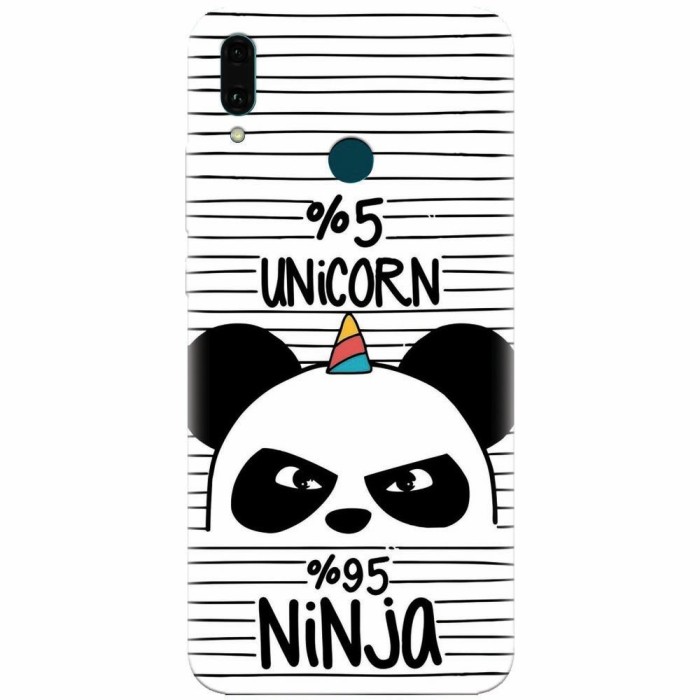 Husa silicon pentru Huawei Y9 2019, Unicorn Ninja Husa silicon pentru Huawei Y9 2019, Unicorn Ninja