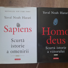 Sapiens + Homo deus - Scurta Istorie a Omenirii - YUVAL NOAH HARARI