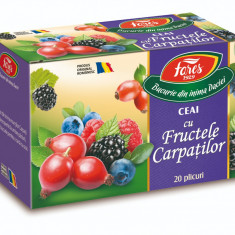 Ceai Fructele Carpatilor Aromfruct, 20 plicuri, Fares