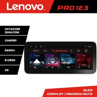 Navigatie Audi A4 B6 K-050 Lenovo PRO 8+256 12.3 inch qled android 4G DSP gps internet 8Core v1 CarStore Technology foto
