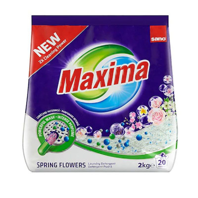 Detergent rufe Sano Maxima Spring Flowers 2 Kg foto