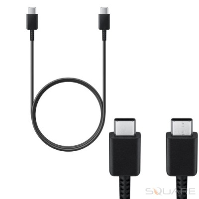 Cabluri de date Samsung EP-DA705BBE, Type-C to Type-C, Black OEM, LXT foto