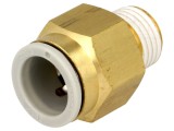 Racord Push-in Filetat 1/4" Alamă 1-10 bar