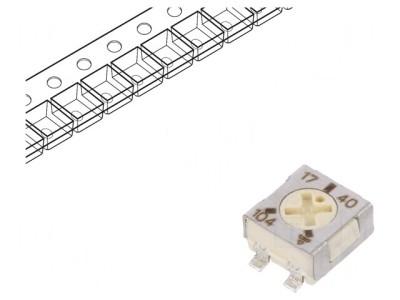 Potentiometru SMD 100k&amp;Omega; 250mW foto