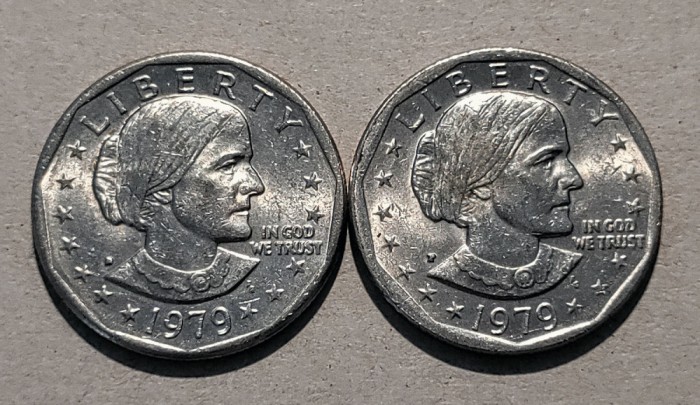 1 dollar SUA - 1979 D+P