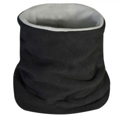 Fular Circular Sport, Fleece, Gri-Negru, 24x25cm