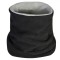 Fular Circular Sport, Fleece, Gri-Negru, 24x25cm