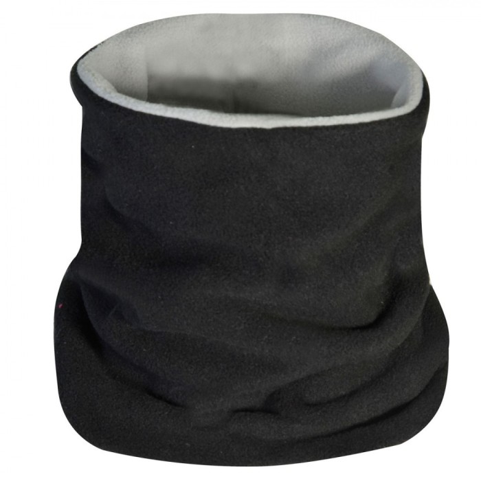 Fular Circular Sport, Fleece, Gri-Negru, 24x25cm