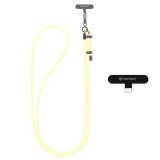 Lanyard telefon Asteroid GSM Rope Crossbody Strap RCS1-56, crem