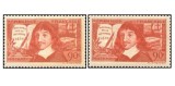 Franta 1937 - Ren&eacute; Descartes, serie neuzata