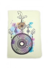 Husa Tableta 7 inch MRG L-442, Model X, Tribal, Crem C442
