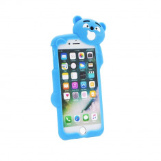 Husa APPLE iPhone 5\5S\SE - 3D (Urs Albastru) foto