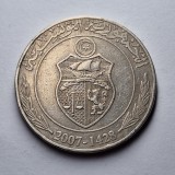 1 Dinar 1428 (2007) - Tunisia