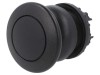 Comutator apăsare 22mm negru