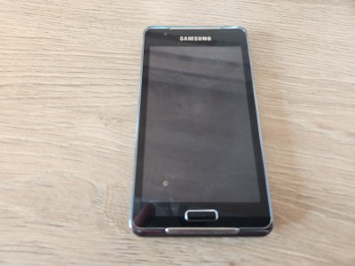 Telefon Samsung Galaxy S Wi-Fi 4.2 YP-GI1 negru impecabil foto