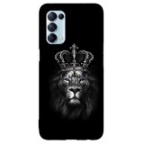 Husa compatibila cu Oppo Find X2 Pro model Lion Emperor, Silicon, TPU, Viceversa, Transparent, Carcasa