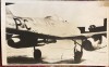 MESSERSCHMITT Me 262 FOTO VECHE DE COLECTIE MONOCROMA TIP CARTE POSTALA