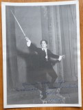 Fotografie mare cu dedicatia olografa a lui George Calboreanu, 1944