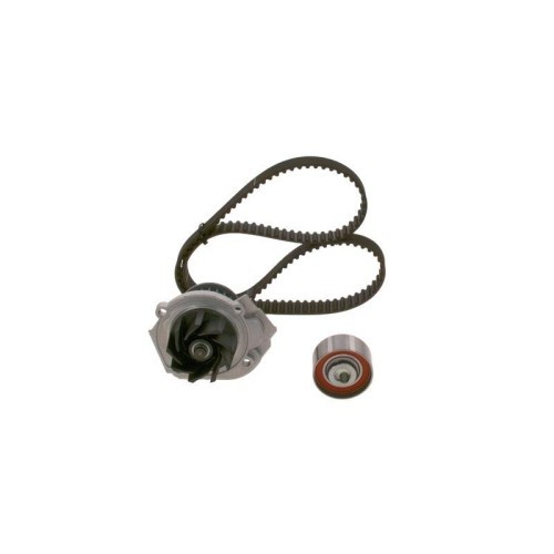 Set pompa apa + curea dintata, BOSCH, Alfa Romeo Mito, 2008-; Fiat 500 (312), 2007-, 500 C, Albea, Doblo, Fiorino, Grande Punto, Idea, Linea, Panda,