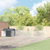 vidaXL Cușcă pentru păsări cu depozitare Antracit 821,5 x 111 x 142 cm 3325150