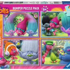 Puzzle Trolls, 4X100 Piese