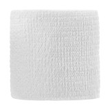Bandaj copite Equilastic Kerbl elastic autoadeziv alb 4.5m x 5cm uz veterinar animale mari sustinere pansamente