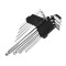Set 9 imbusi hexagonali chrome vanadium, lungi 21 cm , 1.5-10 mm