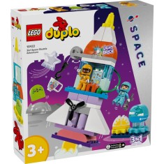 LEGO&reg; DUPLO&reg; - Aventura cu naveta spatiala 3 in 1 (10422)