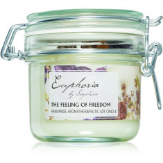 Soaphoria Euphoria lumânare parfumată parfum The Feeling of Freedom 250 ml