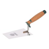 Mistrie inox, trapez, lata, sudura in puncte, 16 cm, maner pluta, Olejnik