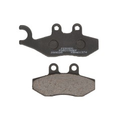 Lichidare: Placute frana FDB2186EF FERODO eco friction, utilizare destinata drum-motocicleta/scutere mici se potriveste GILERA; PIAGGIO/VESPA