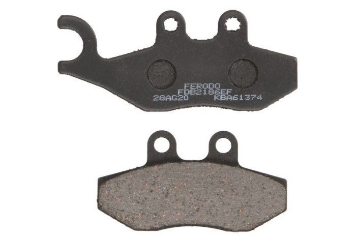 Lichidare: Placute frana FDB2186EF FERODO eco friction, utilizare destinata drum-motocicleta/scutere mici se potriveste GILERA; PIAGGIO/VESPA